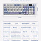 Wireless Bluetooth Mute Keyboard E-sports Office Keyboard