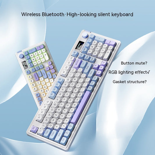 Wireless Bluetooth Mute Keyboard E-sports Office Keyboard